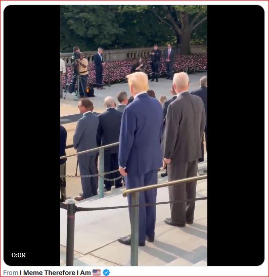Trump honors the fallen troops of Abbey Gate, Biden and Harris go missing