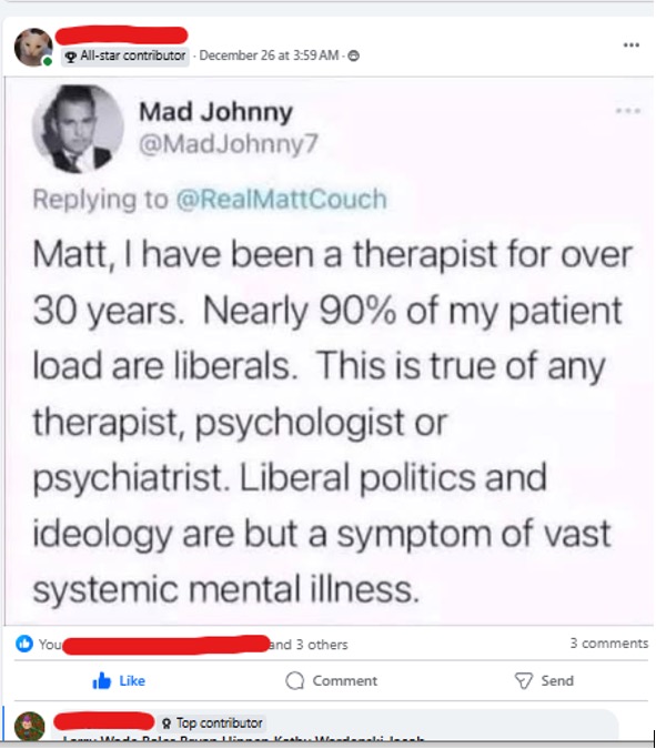 So-Called Transgenderism Is A Leftist Malady